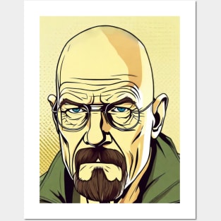 Walter White - Head Posters and Art